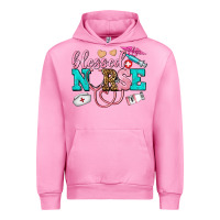 Fuchsia Pink blessed nurse Urban Hoodie - AdoDesignShop