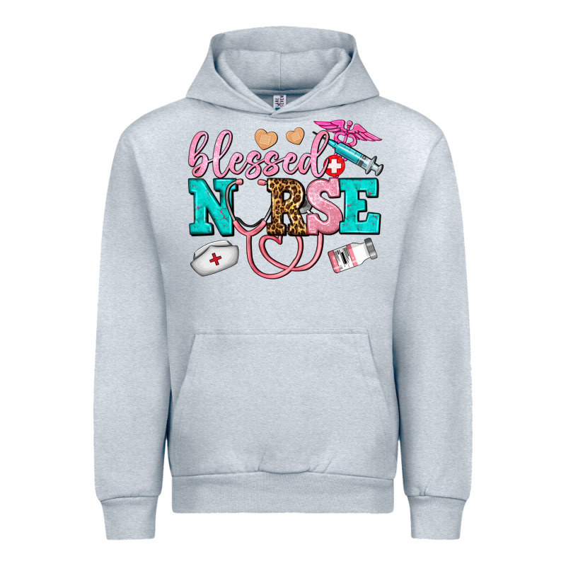 Blessed Nurse Urban Hoodie by AdoDesignShop | Teevron