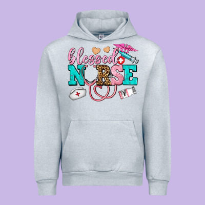 Blessed Nurse Urban Hoodie Designed By Adodesignshop