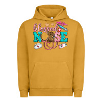 Pigment Peanut Butter blessed nurse Urban Hoodie - AdoDesignShop