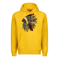 Lemon christmas indian headdress Premium Hoodie - JahusDesignShop