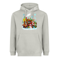 Moon Dust christmas polar express santa Heavyweight Hoodie - Zillion Design Studio