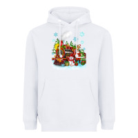 White christmas polar express santa Heavyweight Hoodie - Zillion Design Studio