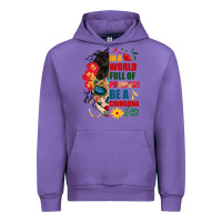 Tulip in a world full of princess be a chingona Urban Hoodie - BundleAndBundleShop