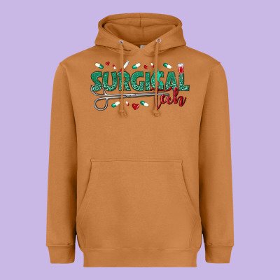 Surgical Tech Heavyweight Hoodie Designed By Texasbilliewilder