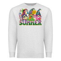 Oatmeal Heather hello summer gnome Premium Sweatshirt - texasbilliewilder