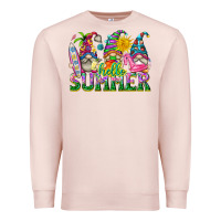 Pale Pink hello summer gnome Premium Sweatshirt - texasbilliewilder