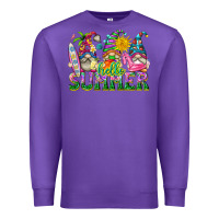 Purple hello summer gnome Premium Sweatshirt - texasbilliewilder