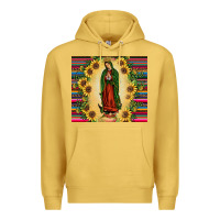 Antique Gold our lady of guadalupe Premium Hoodie - JahusDesignShop