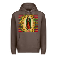 Coffee our lady of guadalupe Premium Hoodie - JahusDesignShop