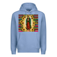 Colony Blue our lady of guadalupe Premium Hoodie - JahusDesignShop
