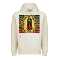 Oatmeal Heather our lady of guadalupe Premium Hoodie - JahusDesignShop