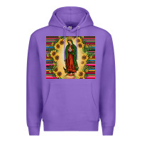 Purple our lady of guadalupe Premium Hoodie - JahusDesignShop