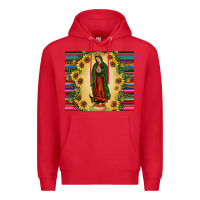 Red our lady of guadalupe Premium Hoodie - JahusDesignShop