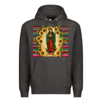 Smoke our lady of guadalupe Premium Hoodie - JahusDesignShop