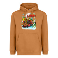 Meerkat christmas polar express believe Heavyweight Hoodie - Zillion Design Studio