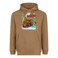 Toasted Coconut christmas polar express believe Heavyweight Hoodie - Zillion Design Studio