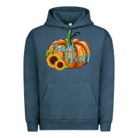 Pigment Midnight Navy fall y'all pumpkin Urban Hoodie - JahusDesignShop