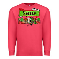 Cardinal soccer nana with leopard Premium Sweatshirt - Zillion Design Studio