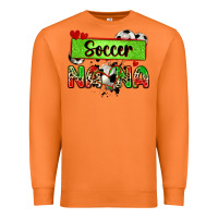 Carrot soccer nana with leopard Premium Sweatshirt - Zillion Design Studio