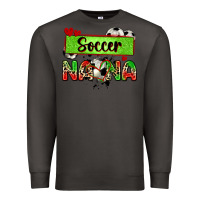 Smoke soccer nana with leopard Premium Sweatshirt - Zillion Design Studio