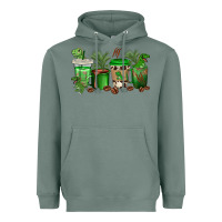 Sage t  rex coffee cups Heavyweight Hoodie - texasbilliewilder