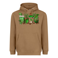 Toasted Coconut t  rex coffee cups Heavyweight Hoodie - texasbilliewilder