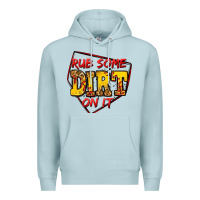 Blue Mist rub some dirt on it softball Premium Hoodie - Jasminsmagicworld