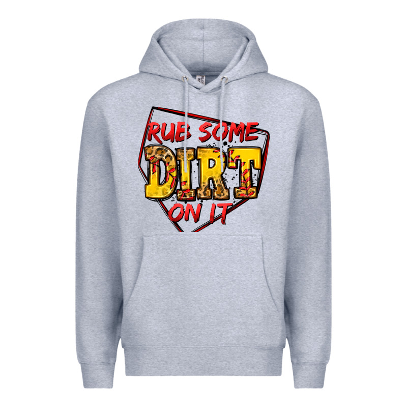 Rub Some Dirt On It Softball Premium Hoodie by Jasminsmagicworld | Teevron