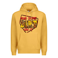 Mustard rub some dirt on it softball Premium Hoodie - Jasminsmagicworld