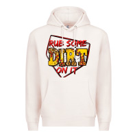 Pale Pink rub some dirt on it softball Premium Hoodie - Jasminsmagicworld