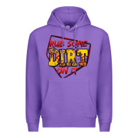 Purple rub some dirt on it softball Premium Hoodie - Jasminsmagicworld
