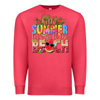 Cardinal hello summer lets go to the beach Premium Sweatshirt - texasbilliewilder