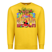 Lemon hello summer lets go to the beach Premium Sweatshirt - texasbilliewilder