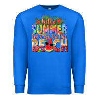 True Royal hello summer lets go to the beach Premium Sweatshirt - texasbilliewilder