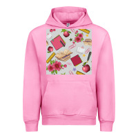 Fuchsia Pink back to school  seamless pattern Urban Hoodie - BundleAndBundleShop