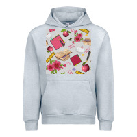 Heather Grey back to school  seamless pattern Urban Hoodie - BundleAndBundleShop
