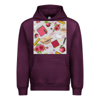 Back To School  Seamless Pattern Urban Hoodie | Teevron