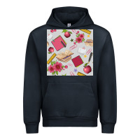 Navy back to school  seamless pattern Urban Hoodie - BundleAndBundleShop