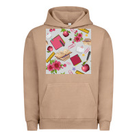 Pigment Burro back to school  seamless pattern Urban Hoodie - BundleAndBundleShop
