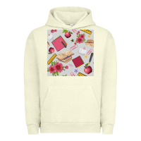 Pigment Pistachio back to school  seamless pattern Urban Hoodie - BundleAndBundleShop
