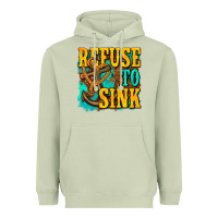 Matcha refuse to sink western Heavyweight Hoodie - texasbilliewilder