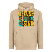 Mushroom refuse to sink western Heavyweight Hoodie - texasbilliewilder