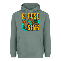 Sage refuse to sink western Heavyweight Hoodie - texasbilliewilder