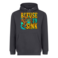 Smoke refuse to sink western Heavyweight Hoodie - texasbilliewilder