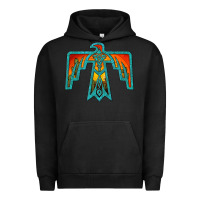 Pigment Black thunderbird Urban Hoodie - JahusDesignShop