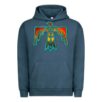Pigment Midnight Navy thunderbird Urban Hoodie - JahusDesignShop