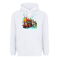 White christmas polar express Heavyweight Hoodie - Zillion Design Studio