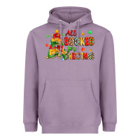Lavender all booked for christmas Heavyweight Hoodie - Zillion Design Studio