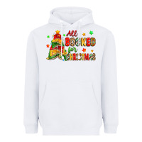 White all booked for christmas Heavyweight Hoodie - Zillion Design Studio